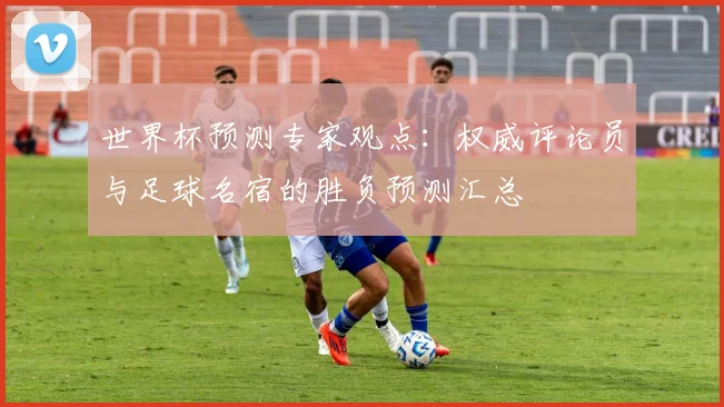 世界杯预测专家观点：权威评论员与足球名宿的胜负预测汇总